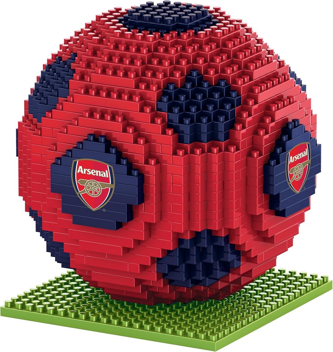 Bouwset Voetbalstadion Stenen 3D Model voor Fans