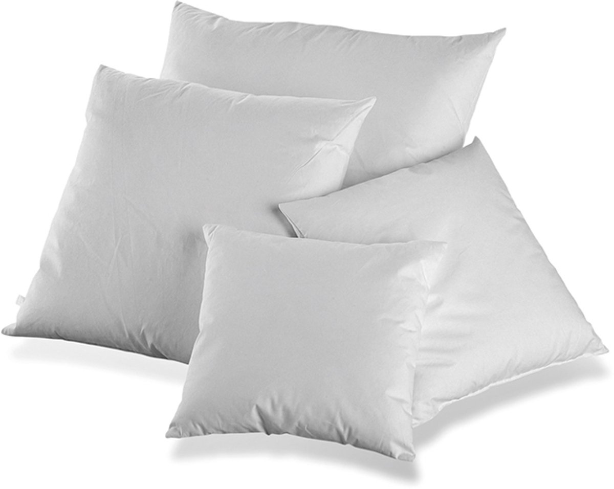 Zavelo® Gerecycled Veren Binnen Kussen - Duurzaam - Veerkrachtig -50 x 60 cm