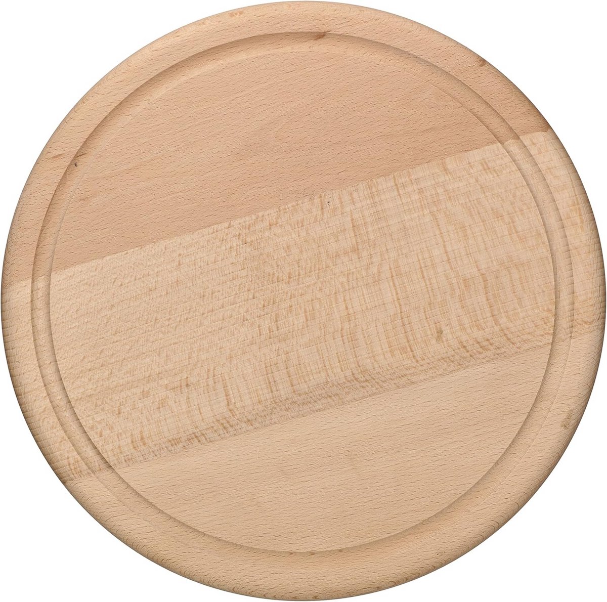 Ronde Houten Snijplank (ø 25 cm) voor Brood, Kaas en Serveren