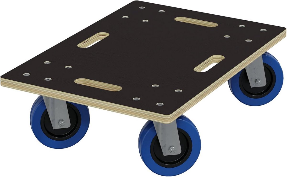 Zwaarlast Meubelroller 800 kg Zonder Rem - Stabiele Transportroller 35x50 cm