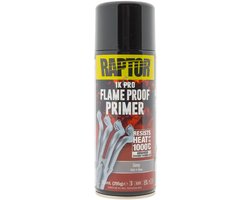 Raptor Flameproof - Hittebestendige PRIMER GRIJS spuitbus 400ml