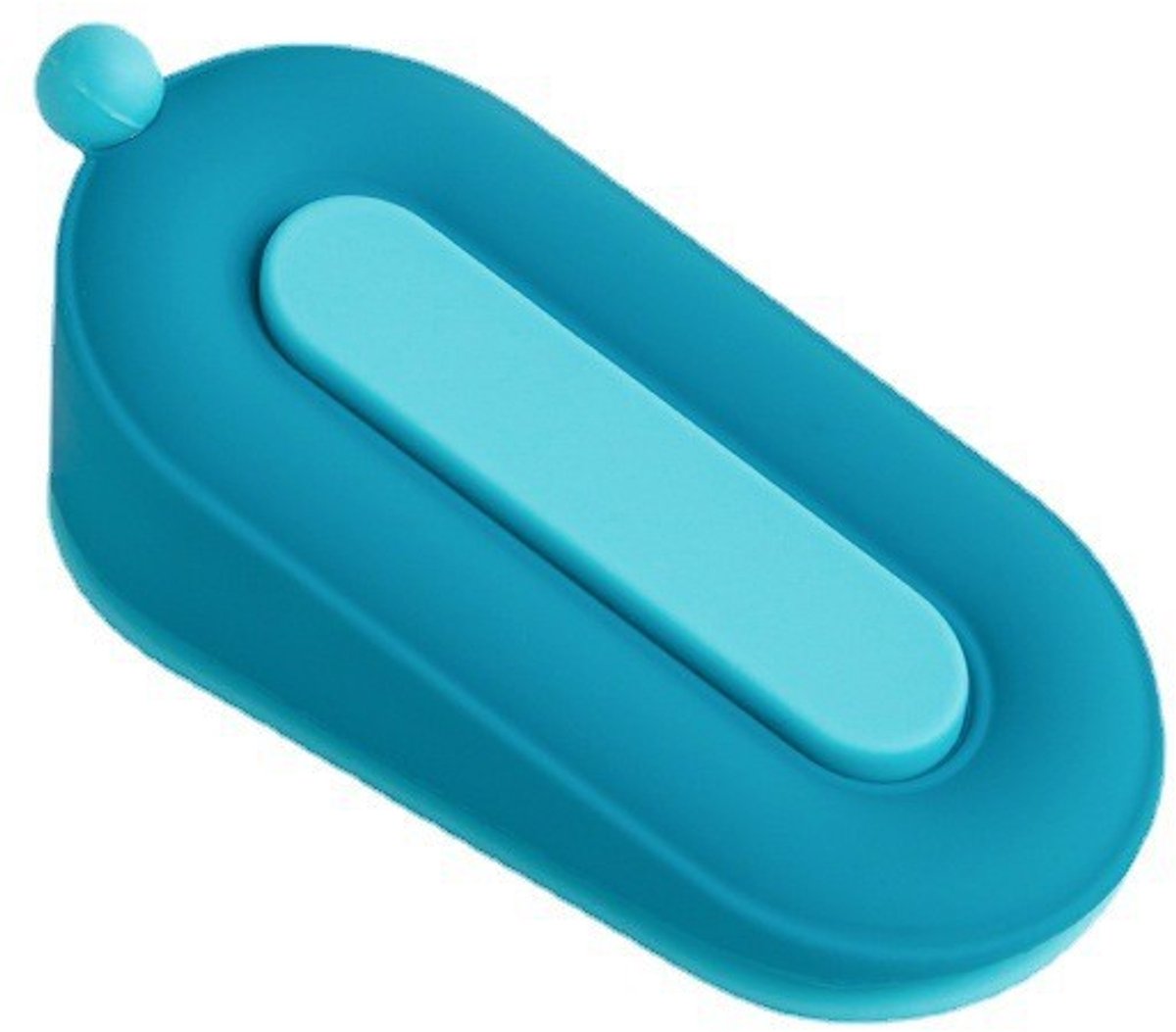 Siliconen deurstopper met handige houder - Premium kwaliteit, krasbestendig, robuuste deurstopper geschikt voor alle vloertypen (Ocean Breeze)