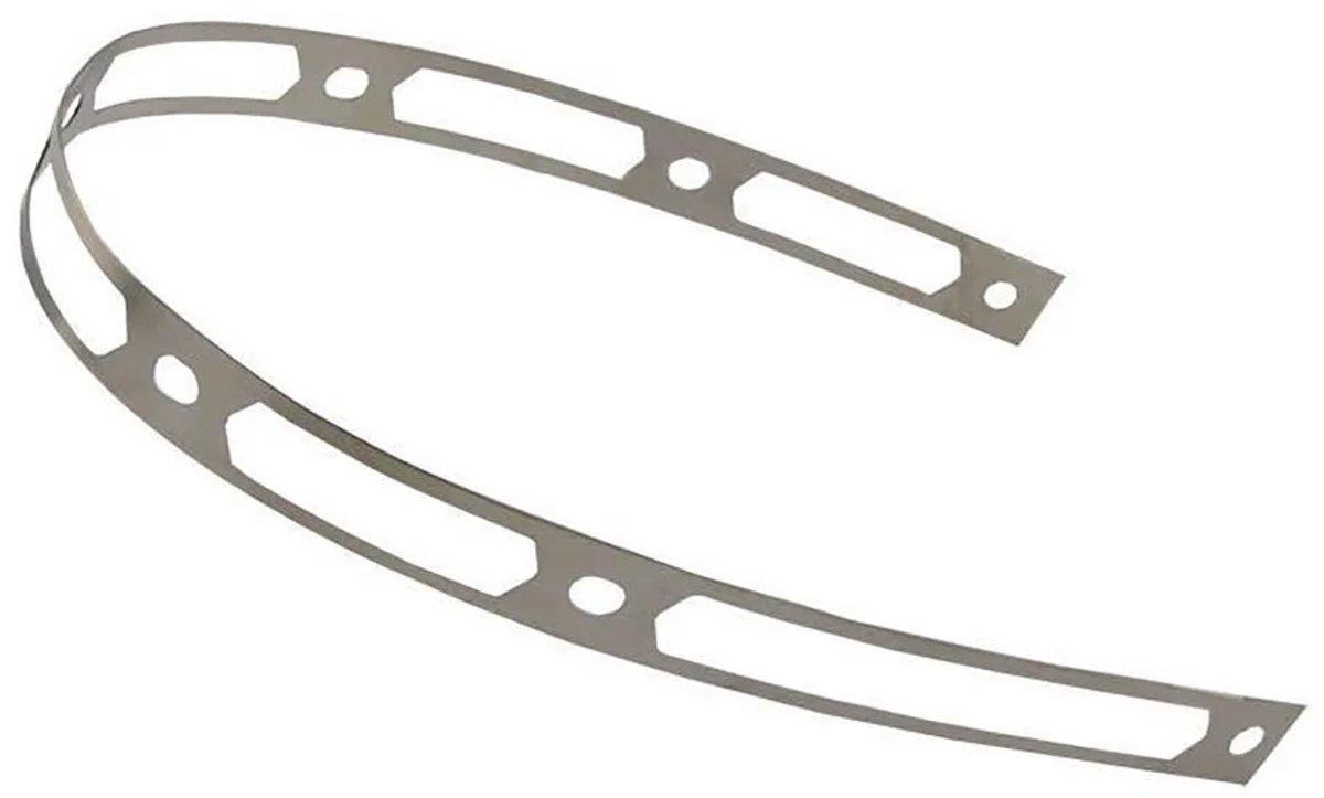 Akrapovic Belt Titanium P-tt28 Uitlaatklem Zilver