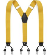 Brede Goudgele Clipbretels
