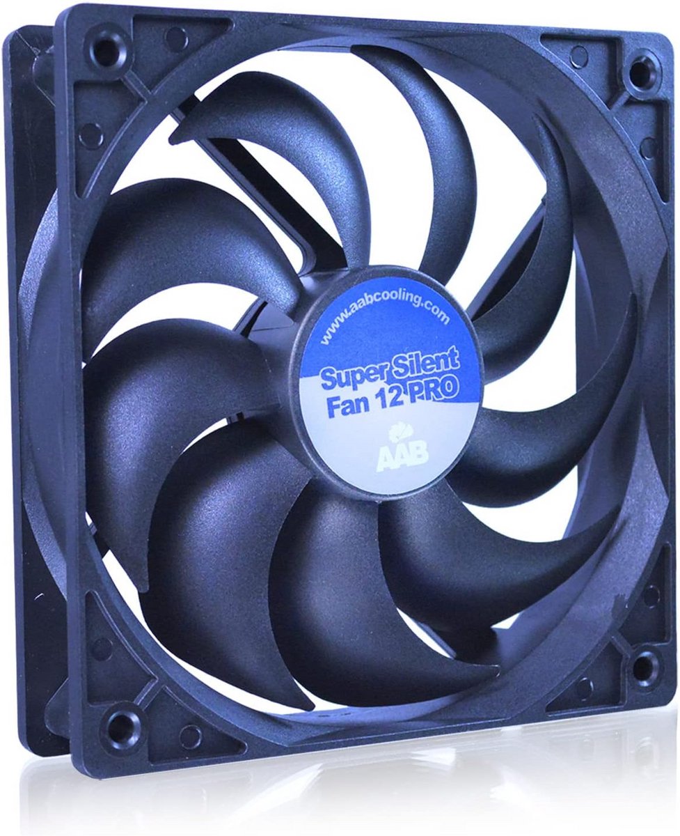 Stille 120mm Behuizingsventilator met 4 Anti-Vibratiepads voor Optimale Koeling