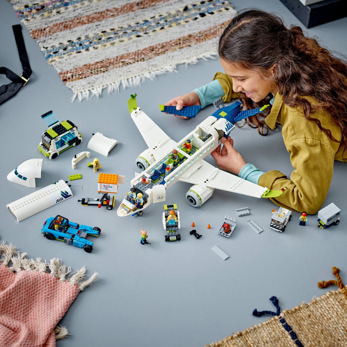 LEGO City Passagiersvliegtuig Vliegtuig Speelgoed Set - 60367 — afbeelding 7