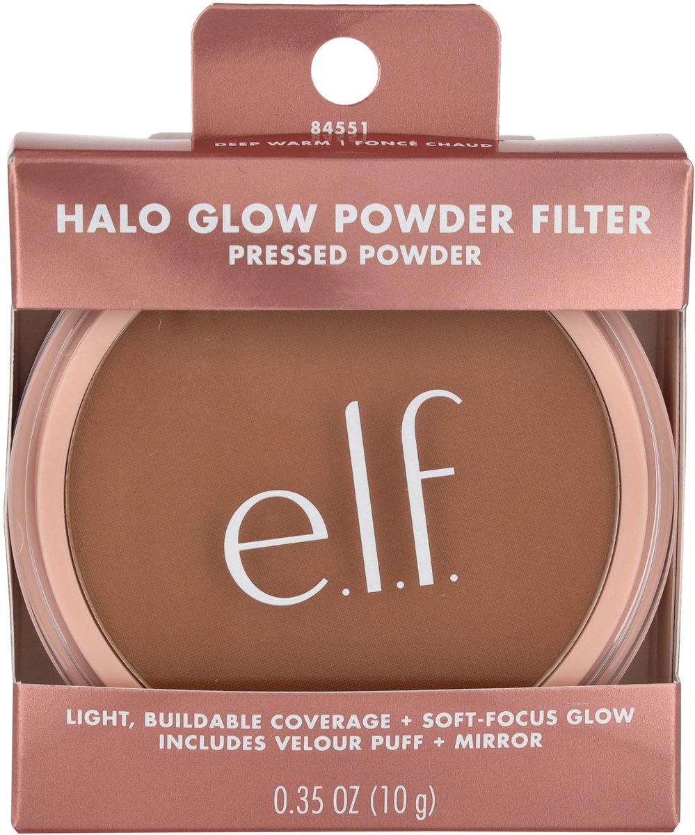 Elf Halo Glow Powder Filter Pressed Power 10 g - Deep Warm