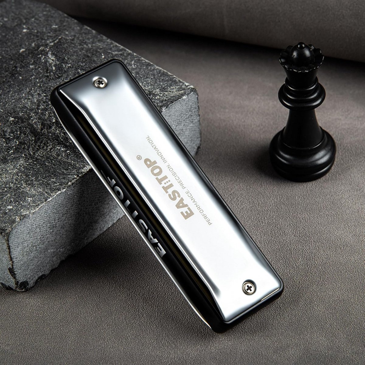 Diatonische Blues Mondharmonica in Bb - 10 Gaten - Professioneel en Voor Beginners