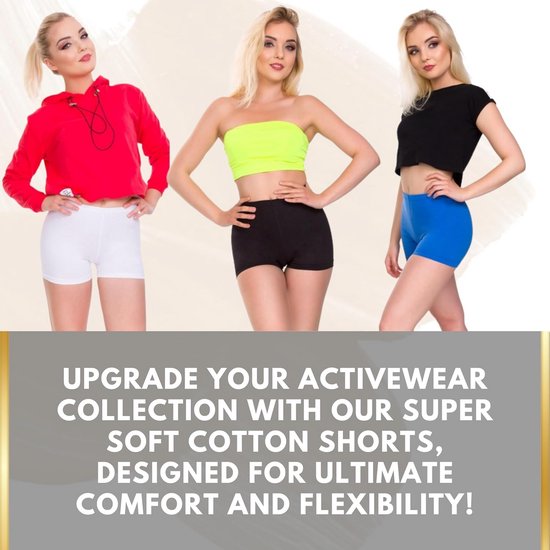 Comfortabele Katoenen Shorts voor Dames - Elastisch en Ademend — afbeelding 3