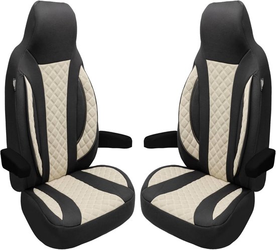 BREMER SITZBEZÜGE Camperhoezen – Speciaal Voor Bürstner Lyseo Harmony Line TD 690 G, 2-stoelset Met Rugleuning
