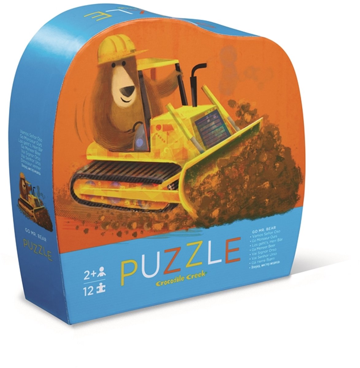 Crocodile Creek 12-delige Mini Puzzel/Go Mister Bear.