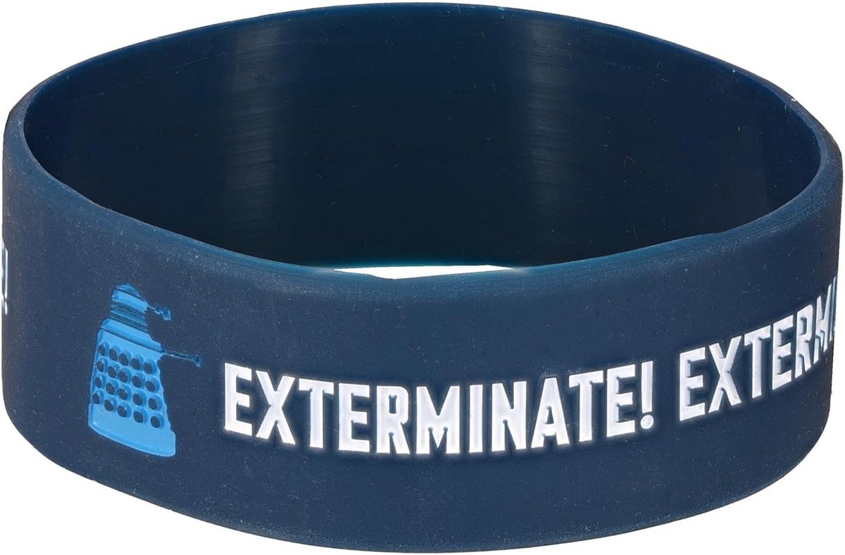 Soepel Rubberen Polsbandje met Dalek 