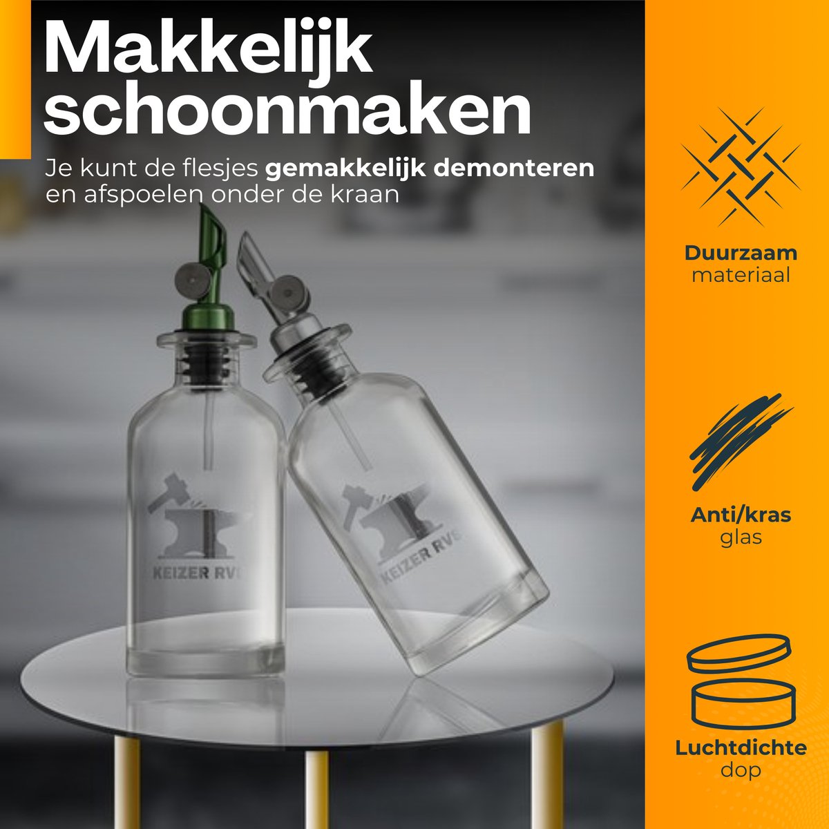 minkissy 4 Stuks Druppelflesje Etherische Olie Kleine Reisflessen Druppelflessen Inpakken Parfumflesjes Voor Op Reis Make-up Bril Lege Lotionfles Glazen Karaf Vulling Pipet Glas Reizen