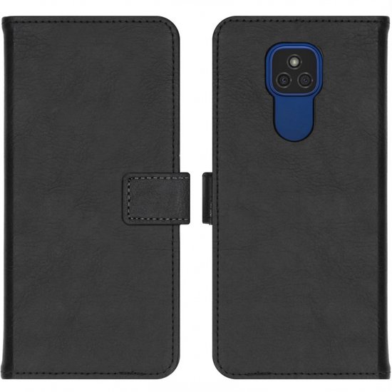 Coque Motorola Moto E7 Plus / G9 Play iMoshion Luxe Booktype - Zwart