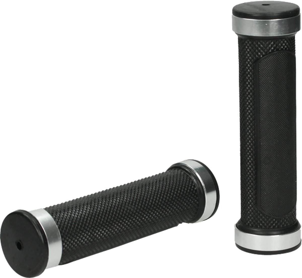 Handvatset zwart/chroom DMP