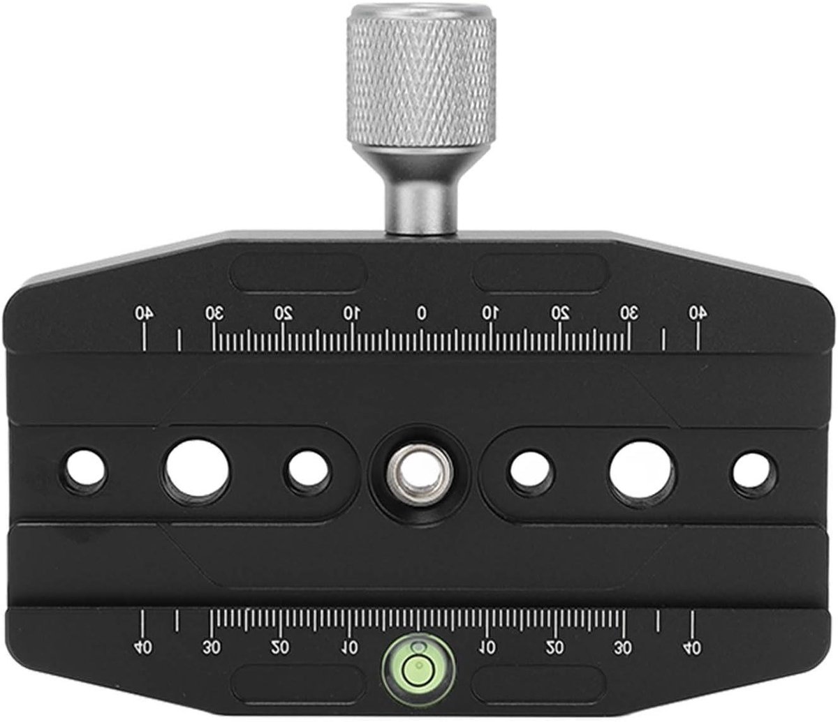Quick Release Clamp voor Statief - Aluminium, 1/4in 3/8in Schroefgat - Camera Accessoire