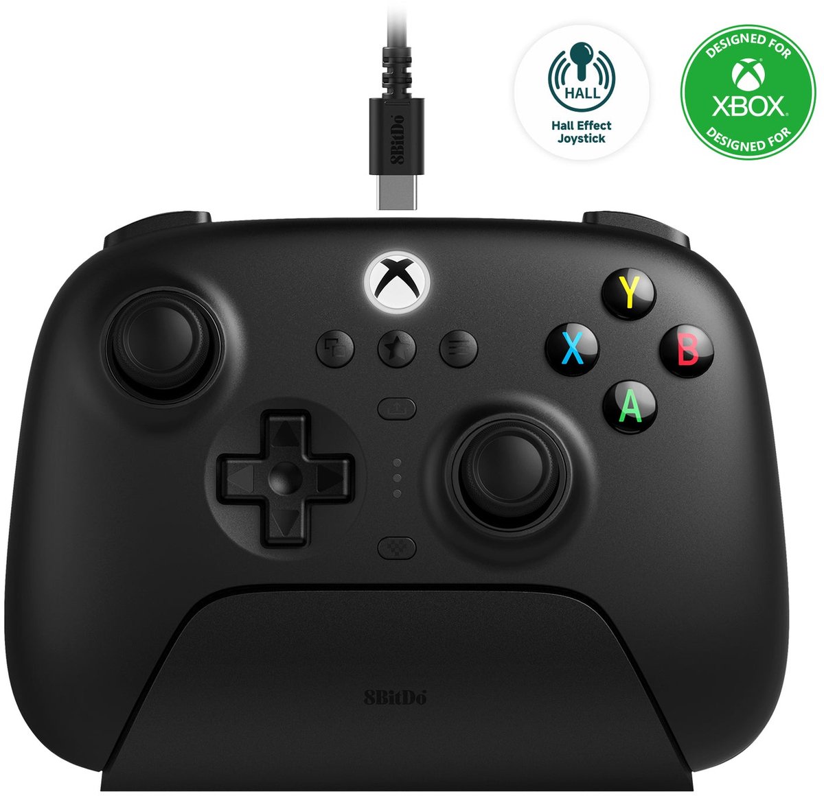 8Bitdo Ultimate 3 Zwart Bluetooth/RF/USB Gamepad Analoog/digitaal Android, PC, Xbox One, Xbox Series S, Xbox Series X