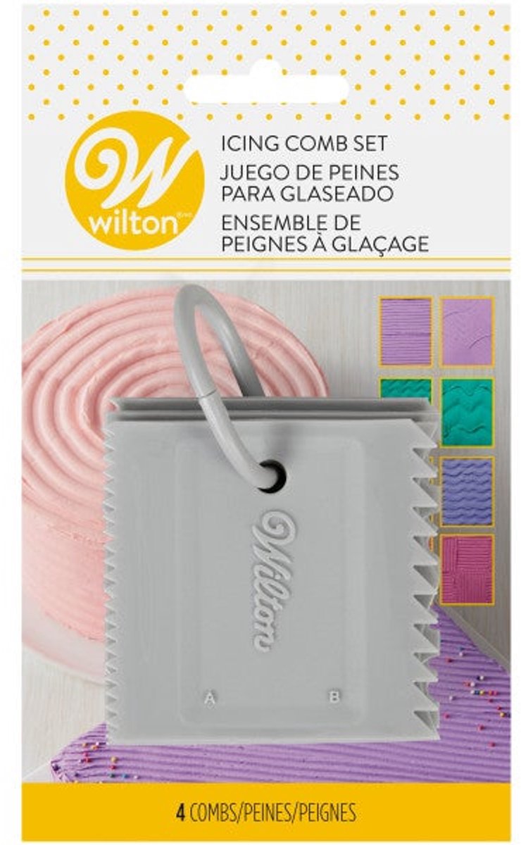 Wilton Icing Comb set/4