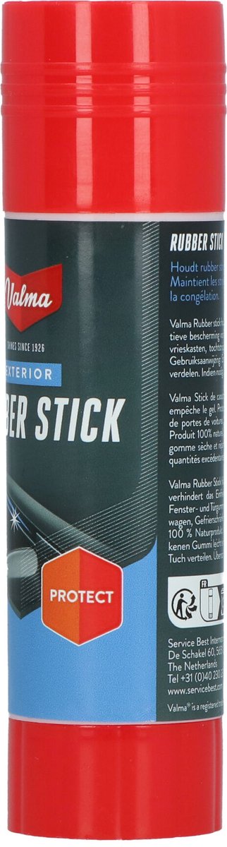 Valma Rubber Stick - Voorkomt vastvriezen en uitdrogen - Houdt rubber soepel - Inhoud 40 gram van Valma — afbeelding 2