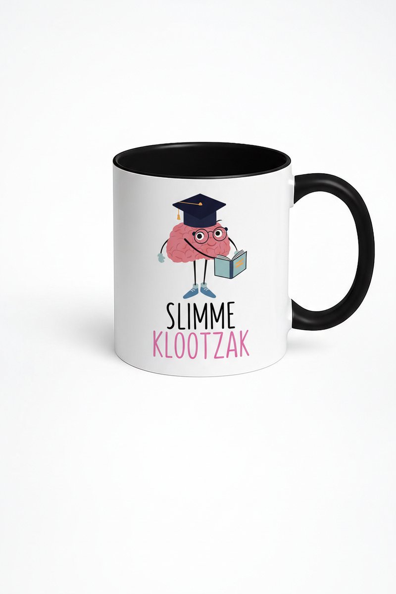 Slimme Klootzak Mok - Unieke Koffiemok met Humor