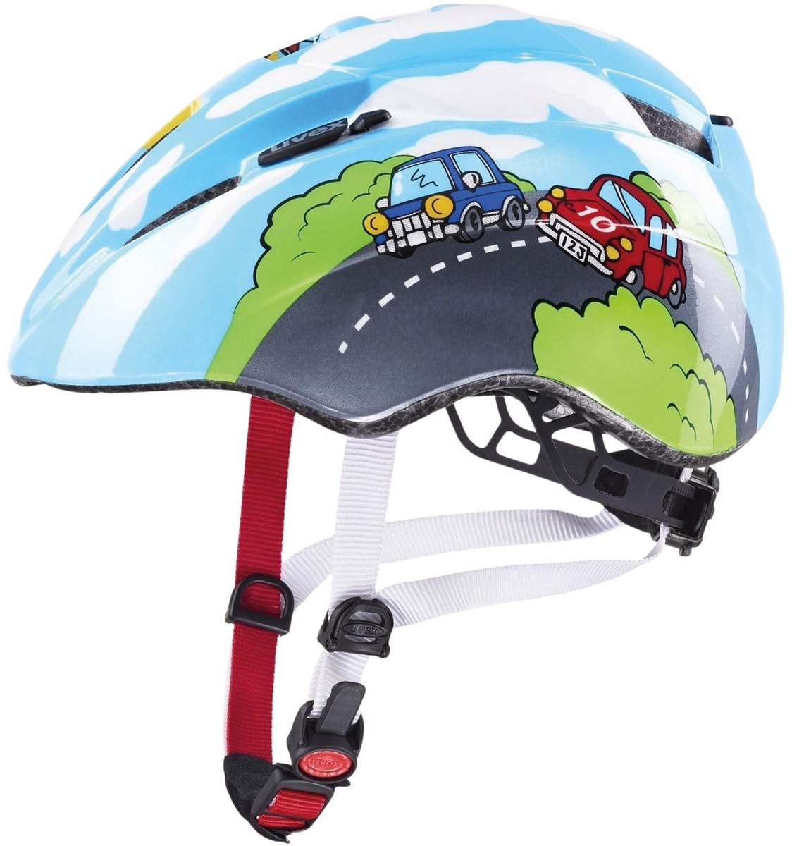 uvex Kid 2 Fietshelm Kind Blue - Unisex - maat 46-52