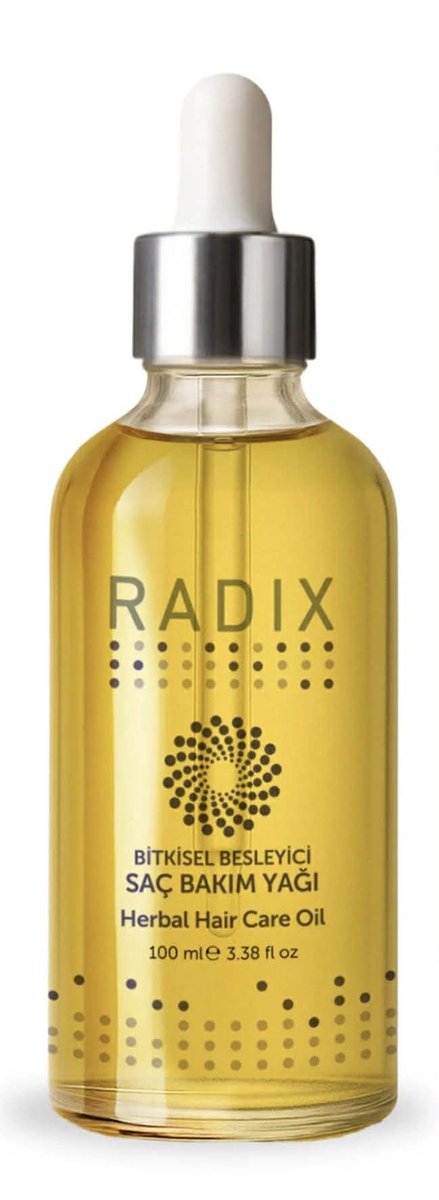 Radix & Juvera - Voedende Haarolie - Herstelt, Verzacht & Hydrateert Droog Haar met 17 Plantaardige Oliën - 100 ml