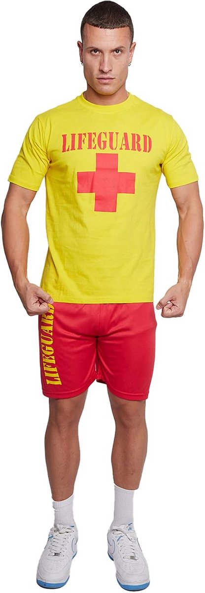 Badmeester Kostuum Heren - Strandkostuum Compleet met Top en Short