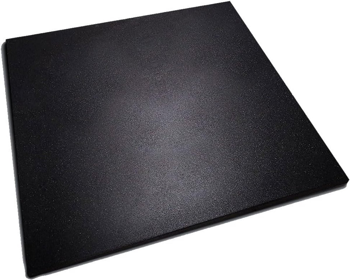 Dempende Rubberen Vloertegels 100 x 100 cm - 4 cm Dikke Schokabsorberende Rubber Matten vo