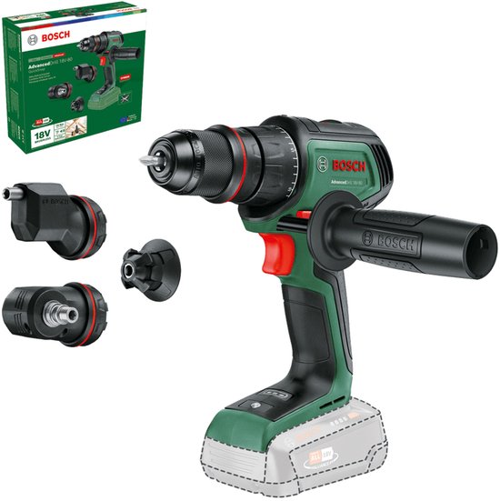 Bosch Home and Garden AdvancedDrill 18V-80 QuickSnap 06039E2003 Perceuse-visseuse sans fil 18,0 V