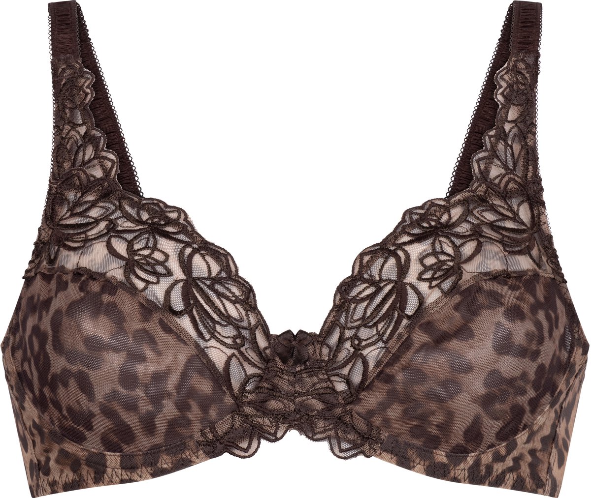 Hunkemöller Diva Non-Padded Underwired Bra Bruin