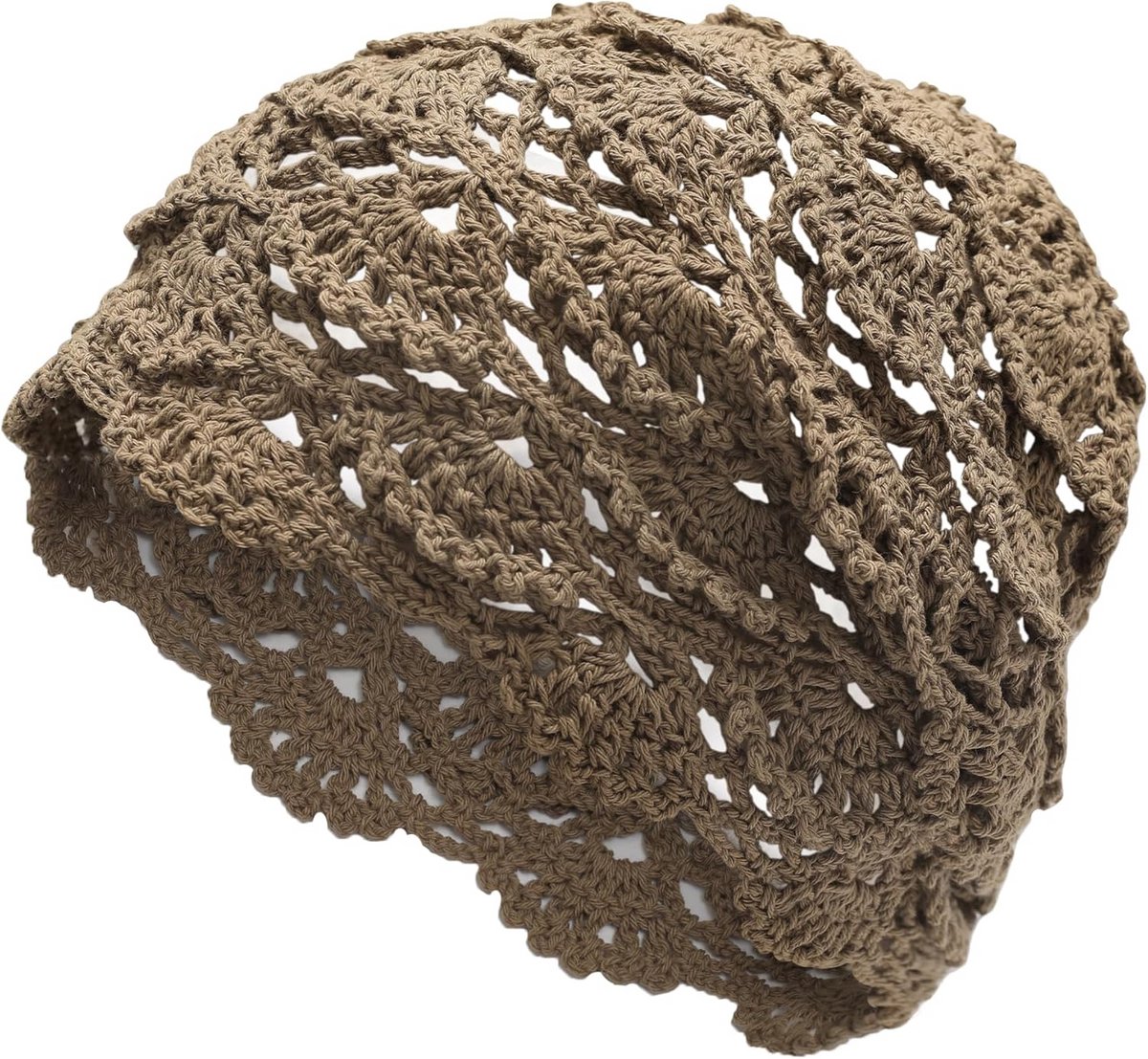 Handgemaakte Gehaakte Zomermuts voor Dames - Ademende Slouch Beanie