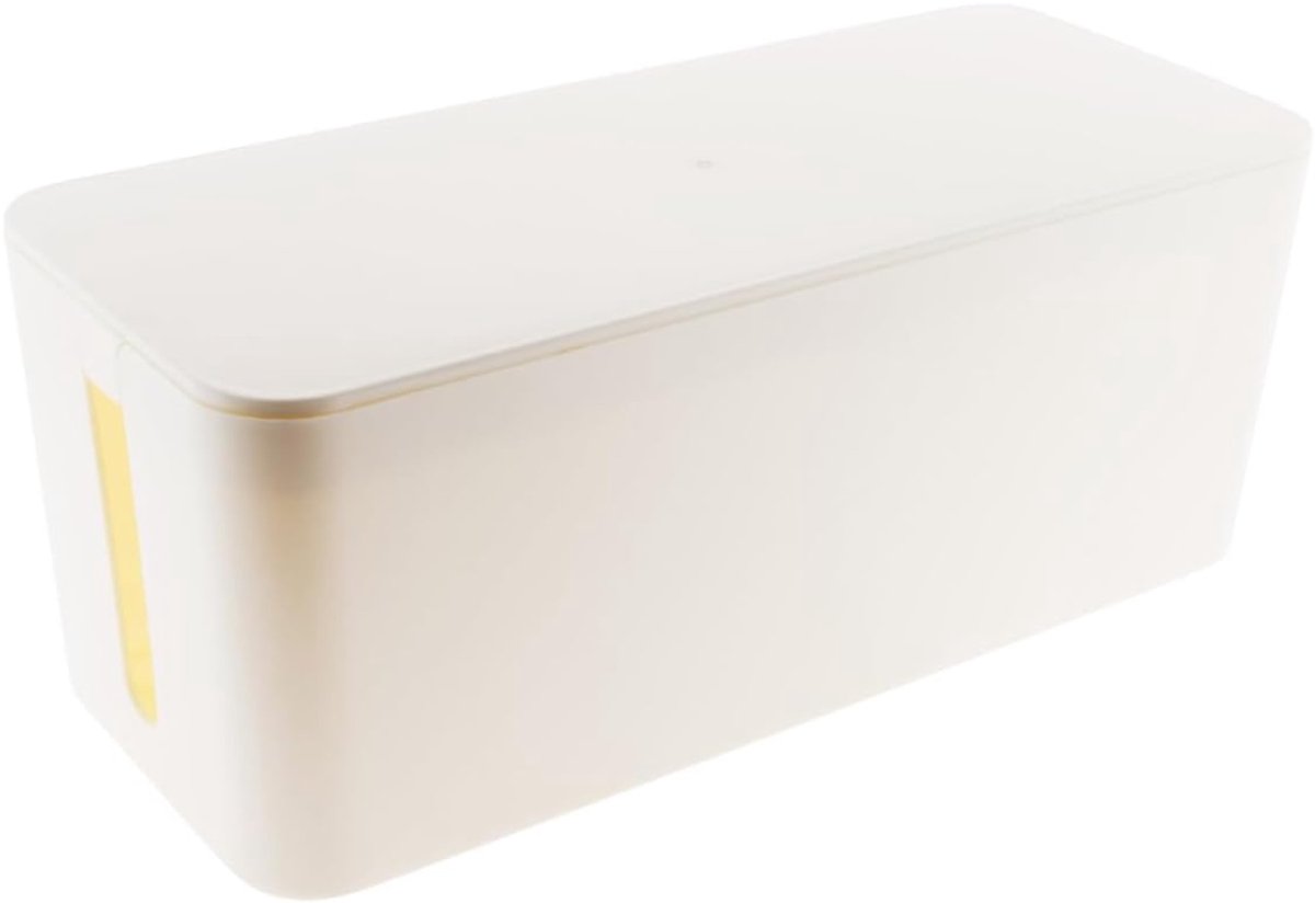 Octav8® Kabelbox Stekkerdoos - Kabeldoos - Kabelopbergdoos - Length 30 Cm - Sturdy Plastic