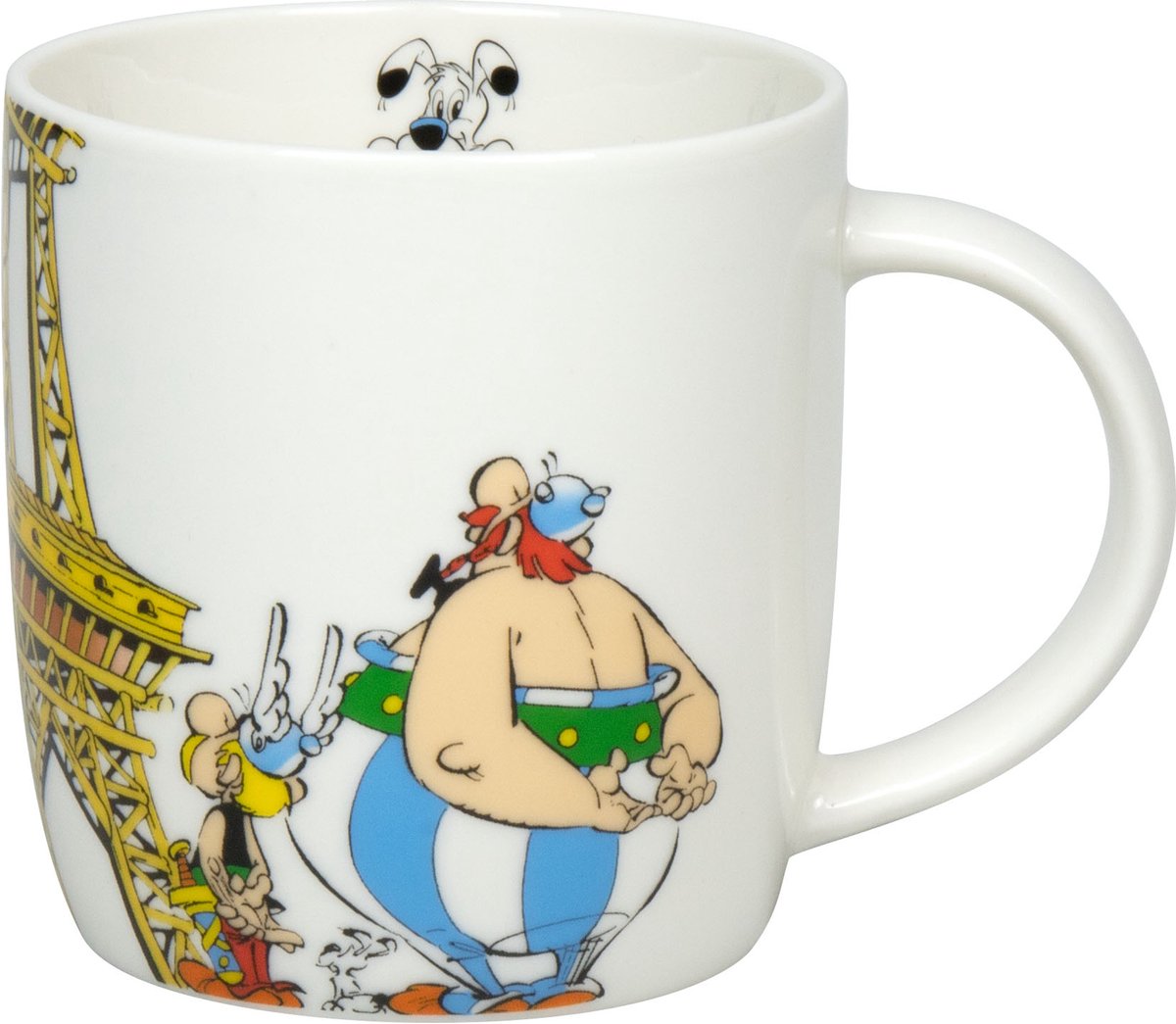 Asterix en Obelix en de Eiffeltoren - Mok - 400 ML - Keramiek