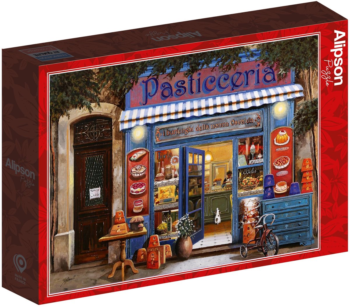 Alipson Puzzle legpuzzel The Pastry Shop - 1000 stukjes puzzelspel.