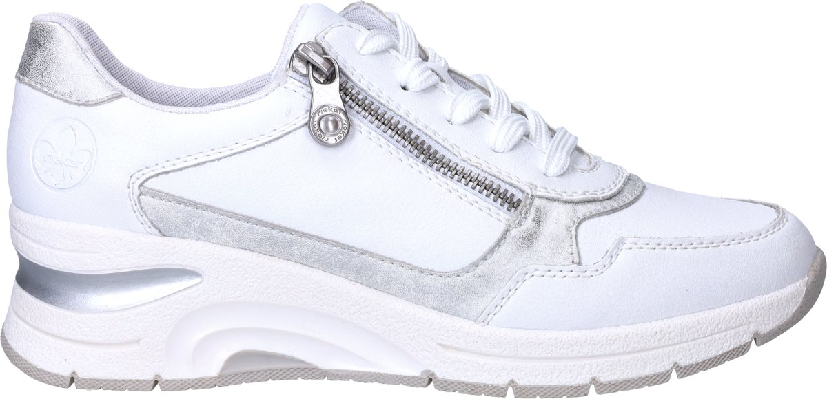 Rieker Sneakers - Dames - Wit - Maat:40