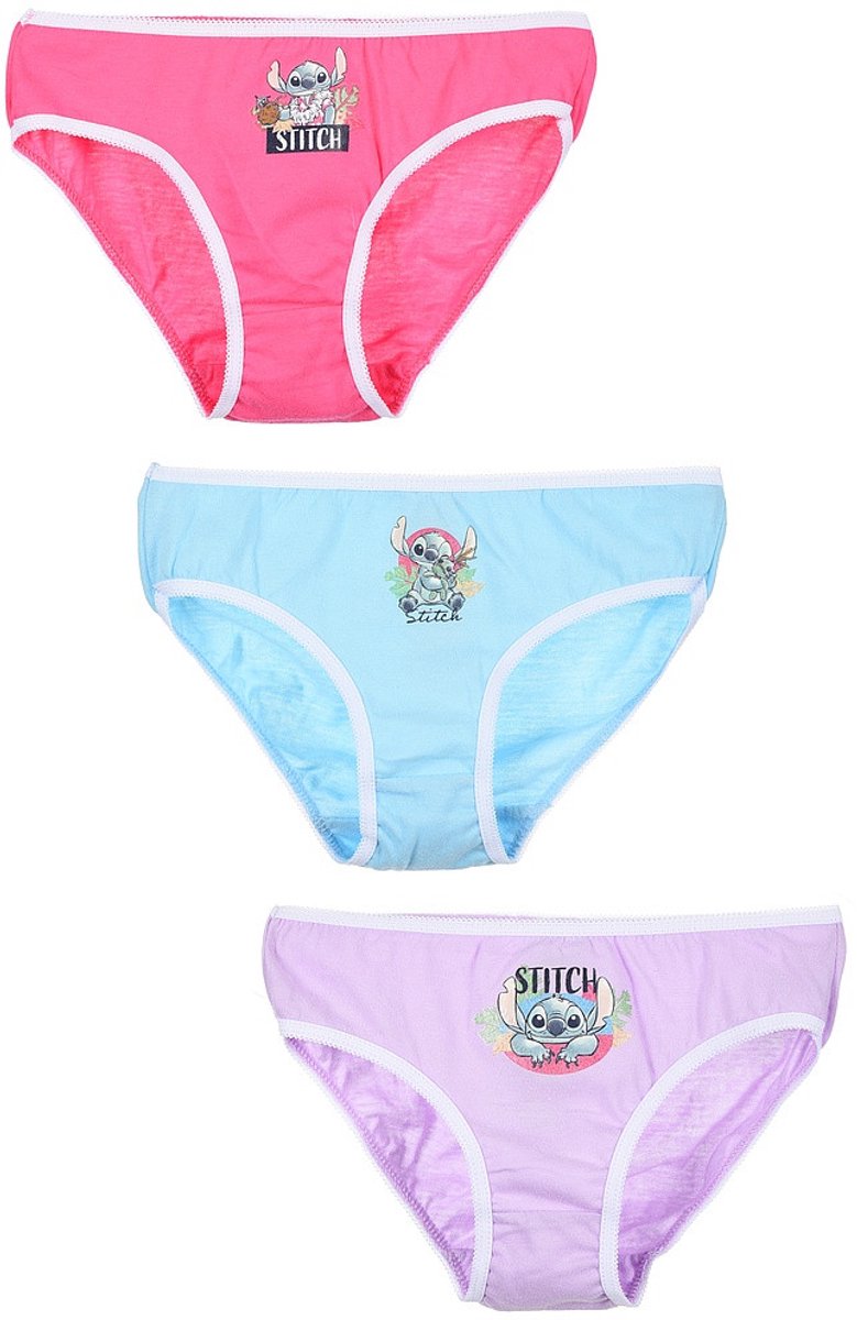 Disney Lilo and Stitch kinderondergoed, slipje 3 stuks/verpakking 6/8 jaar Blauw