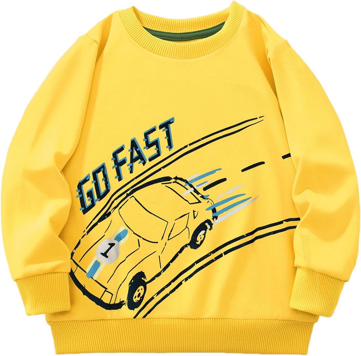 Comfortabele Katoenen Sweatshirt voor Jongens - Casual Trui voor Peuters en Kinderen (2-7 Jaar)