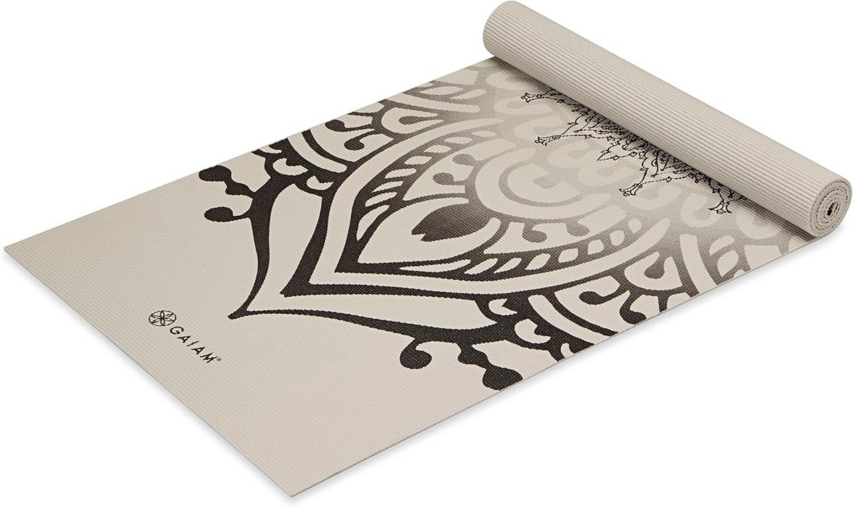 5 mm dikke yogamat - slipvast en antislip voor yoga, pilates en fitnessoefeningen