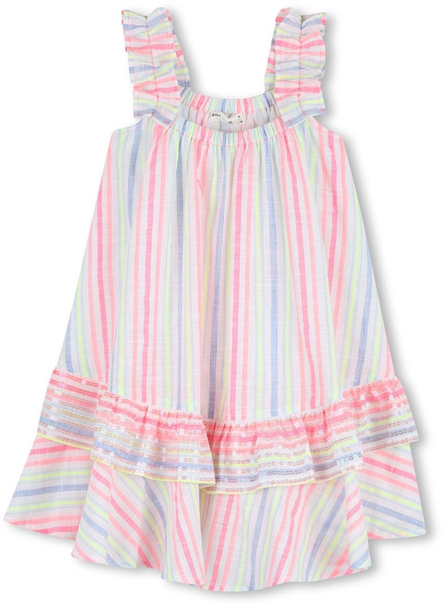 Billieblush - Jurk stripe - Blue - Maat 140