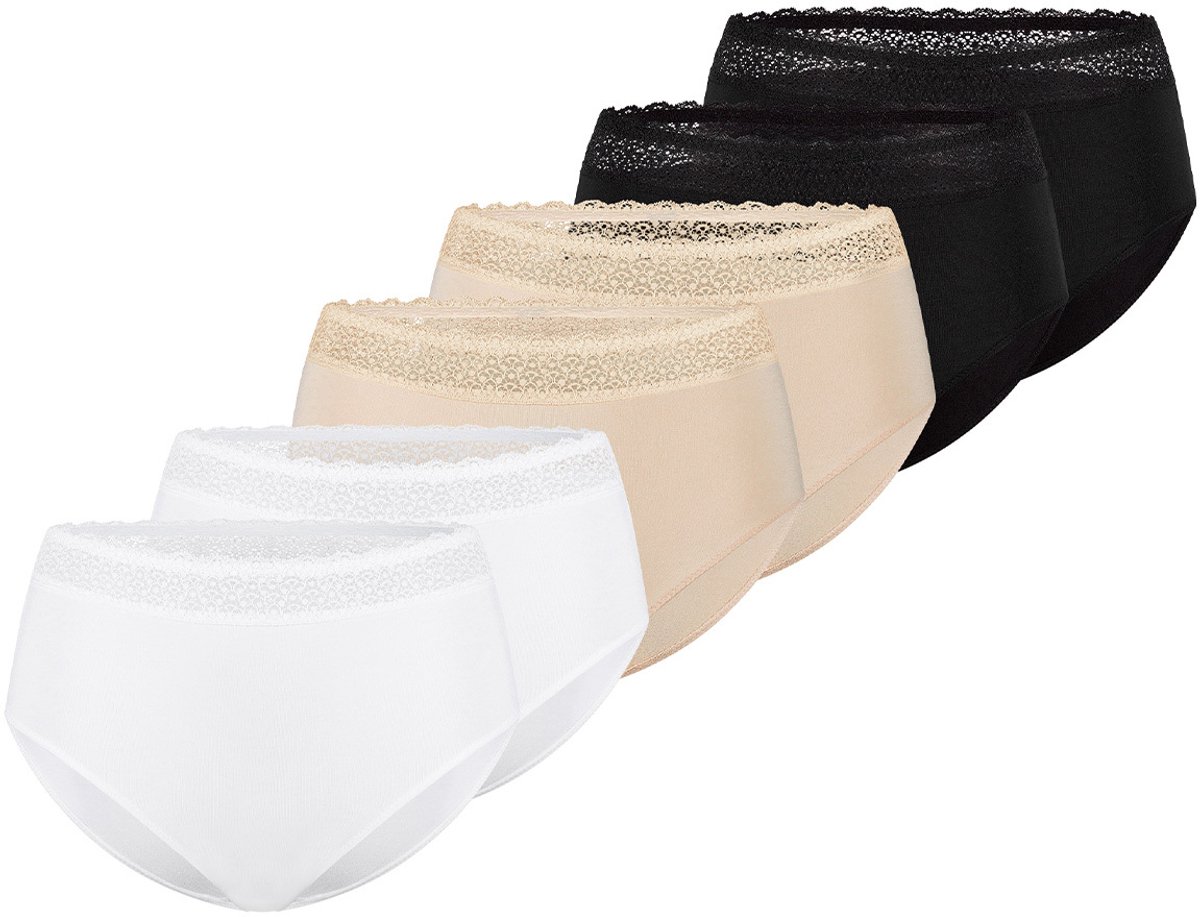 Triumph Dames midi slip 6 pack Feel of Modal