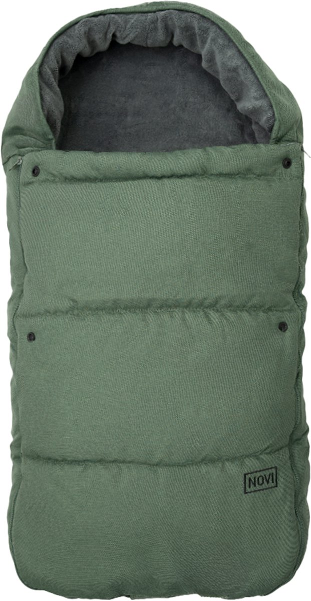 Novi Cozy - Voetenzak - Solid Green