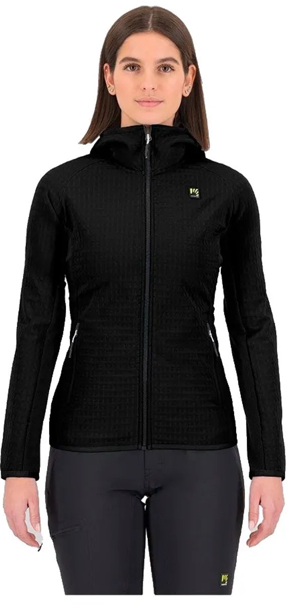 Karpos Marmolada Fleece Met Volledige Rits Vrouw Zwart