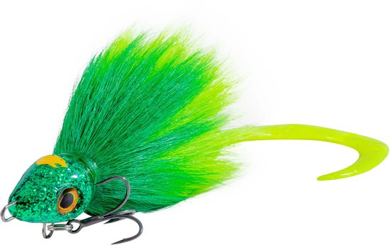 Grayton Buck-Bug Bucktail Jig S Mad Green 19cm (40g) - Shad — afbeelding 2