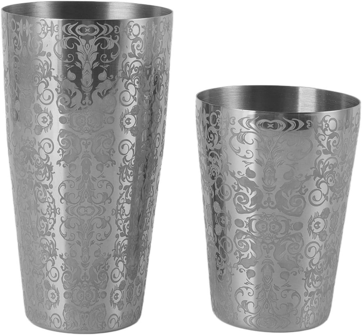 Professionele Cocktail Shaker RVS - Boston Stijl Mixer voor Martini en Cocktails
