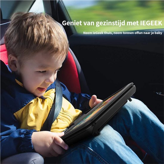 ieGeek Draagbare DVD Speler Auto - 11.5 Inch - 9,5 Inch Oogbeschermend Scherm - USB - Draaibaar Scherm - voor Kinderen en in de Auto - IK-902 — afbeelding 5