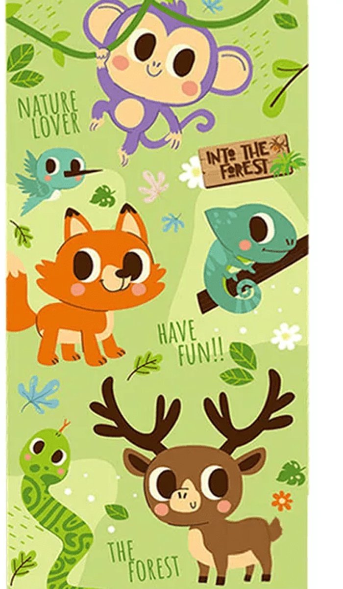 Jungle Strandlaken - 70 x 140 cm