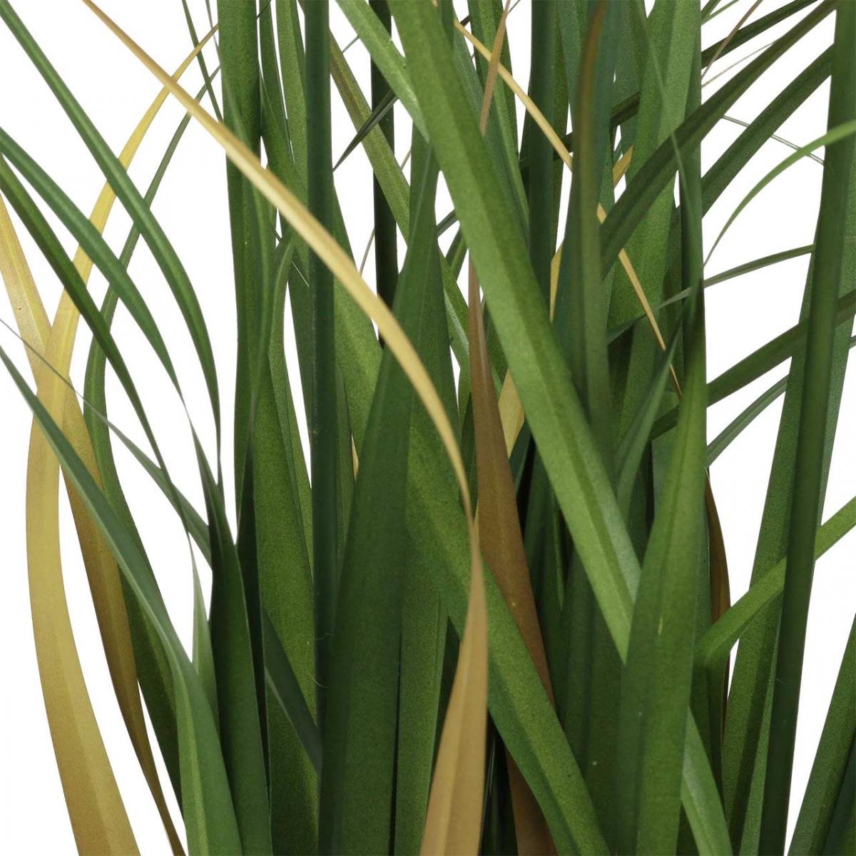 Viana Rietgras in pot Kunstplant Crème, Groen 79cm groente