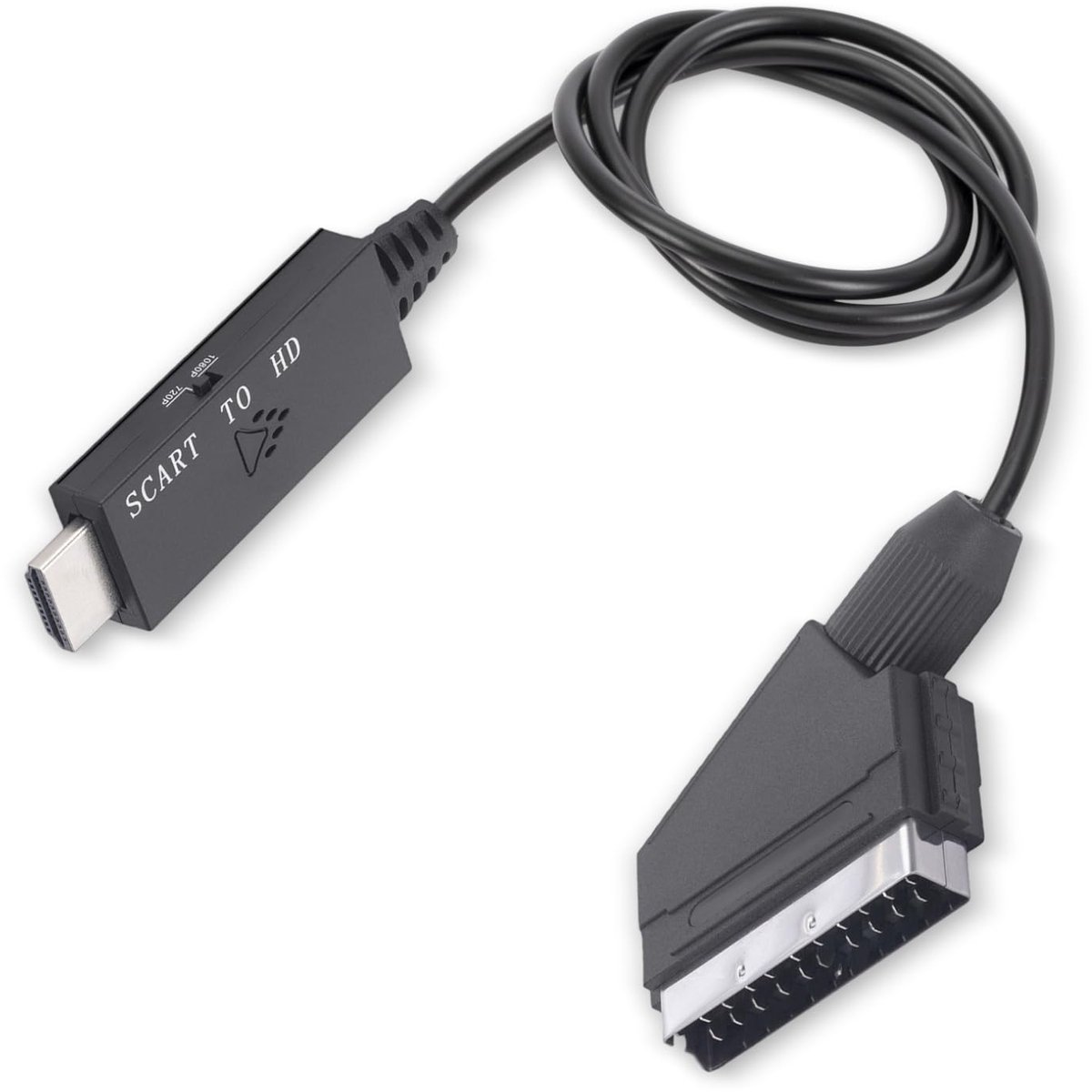 SCART naar HDMI Converter - HD Video Audio Adapter 1080P Plug & Play