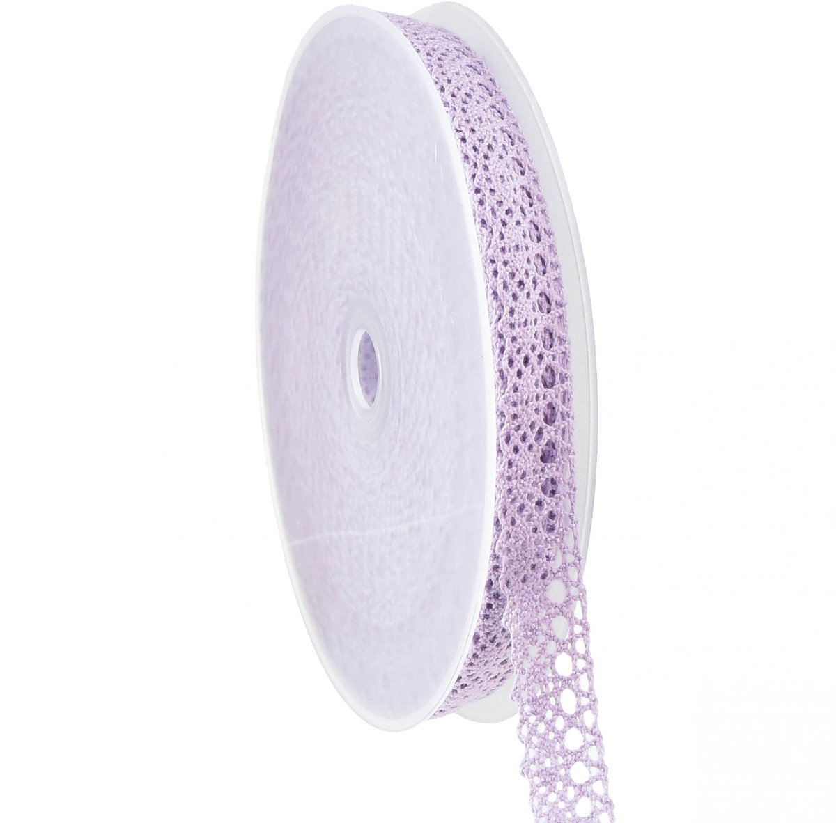 Decoratief lint bloem decoratief lint paars decoratief lint B16mm L20m