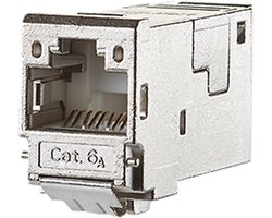 Cat6A Keystone Module Toolless - E-DAT Installatie Aansluitpunt